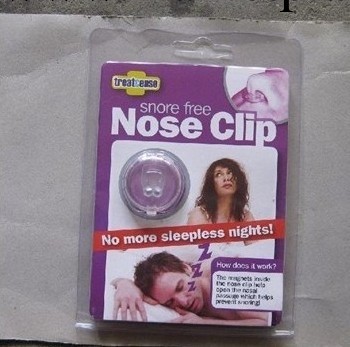 矽膠止鼾器 nose clip 速效止鼾機 量大有優惠工廠,批發,進口,代購