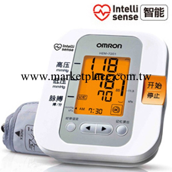 歐姆龍HEM-7201替代HEM-7052手臂式智能全自動電子血壓計工廠,批發,進口,代購