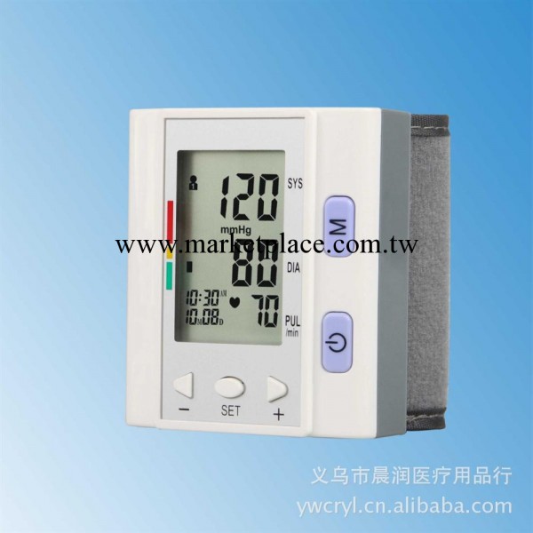 晨潤 智能手腕式、全自動電子血壓計、傢用血壓計、自動臂式血壓工廠,批發,進口,代購