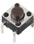 廠傢熱銷TS-1102塑料蓋板插腳輕觸開關6*6 環保耐高溫 質優價實工廠,批發,進口,代購