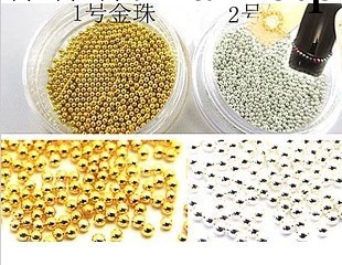 美甲飾品 DIY小鋼珠 微珠 指甲貼飾 顆顆飽滿約1MM 絕不褪色工廠,批發,進口,代購