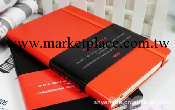 【辦公用品】得力3314皮面抄/56k口袋皮面筆記本/100頁記事本工廠,批發,進口,代購