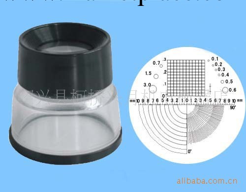 20倍帶刻線、角度圓筒放大鏡、紡織放大鏡、觀察放大鏡工廠,批發,進口,代購