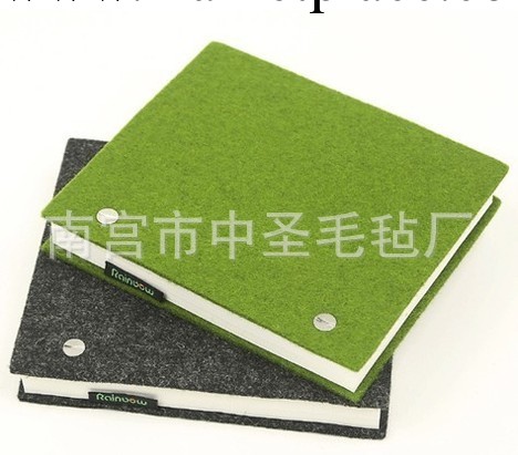 批發定制各種書皮毛氈筆記本， 日記本。工廠,批發,進口,代購