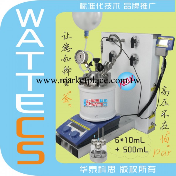 WS-MSAR-500B Schlenk Autoclave 無水無氧/高壓反應釜工廠,批發,進口,代購