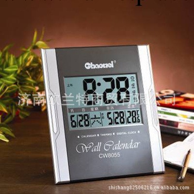 大屏幕電子萬年歷   掛墻/臺式兩用    CW8055工廠,批發,進口,代購