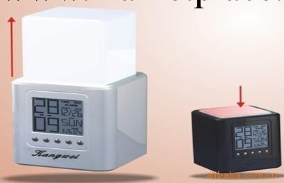 JS-5057 升降式LED臺歷 自然聲鬧鈴 七彩工廠,批發,進口,代購
