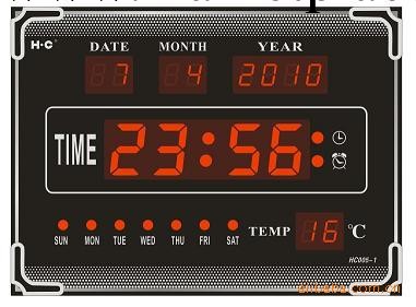 LEDCLOCK/萬年歷/電子臺歷掛歷日歷/廣告促銷禮品工廠,批發,進口,代購
