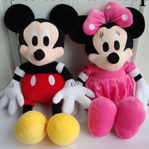 特價批發毛絨玩具米奇米妮公仔米老鼠佈娃娃迪斯尼兒童節玩具抱枕批發・進口・工廠・代買・代購