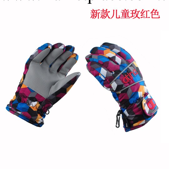 兒童兩指滑雪手套 保暖手套 外貿手套 特價批發 聖誕手套批發・進口・工廠・代買・代購