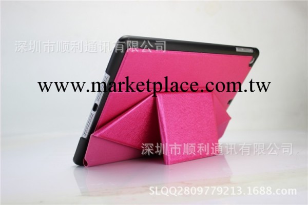 ipad air變形金剛皮套 蘋果ipad5新款炫彩靚絲紋6折智能休眠皮套工廠,批發,進口,代購