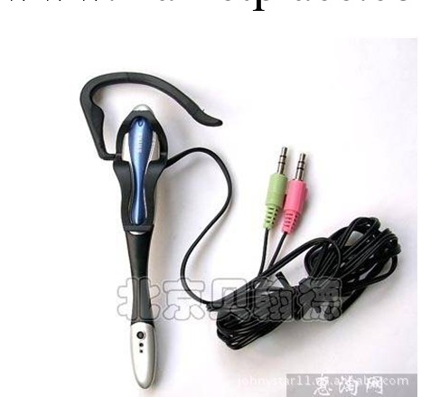 JS-8024  耳掛電腦耳機   單邊耳機   電腦耳麥   禮品麥克風耳機工廠,批發,進口,代購