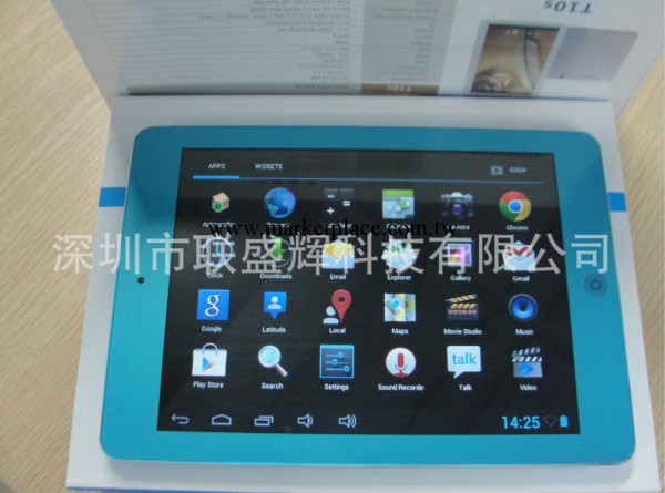 IPAD機身經典藍色 電子佳禮8.0英寸RK2926主控實用型8G版平板電腦工廠,批發,進口,代購