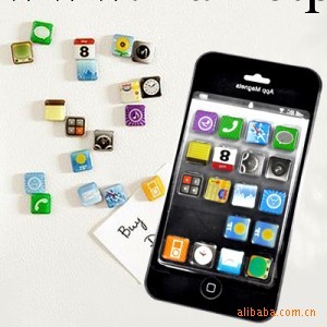 創意時尚iphone 軟件冰箱貼 磁吸貼工廠,批發,進口,代購