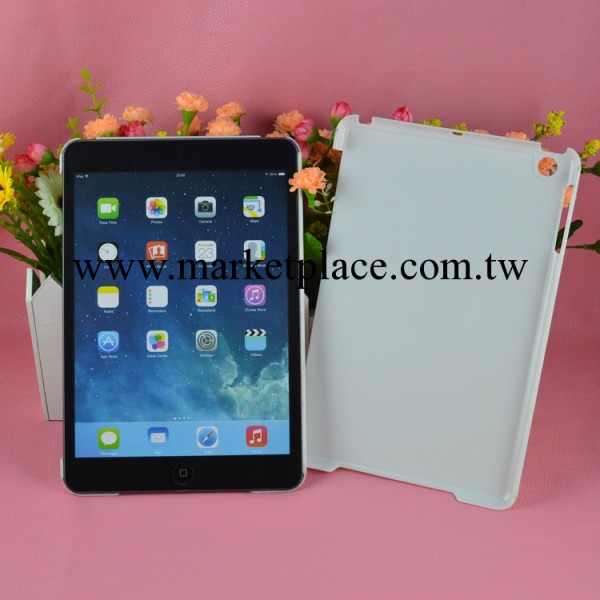 ipad mini雙面貼皮伴侶PC素材殼，ipad 迷你側邊貼皮皮套素材殼工廠,批發,進口,代購