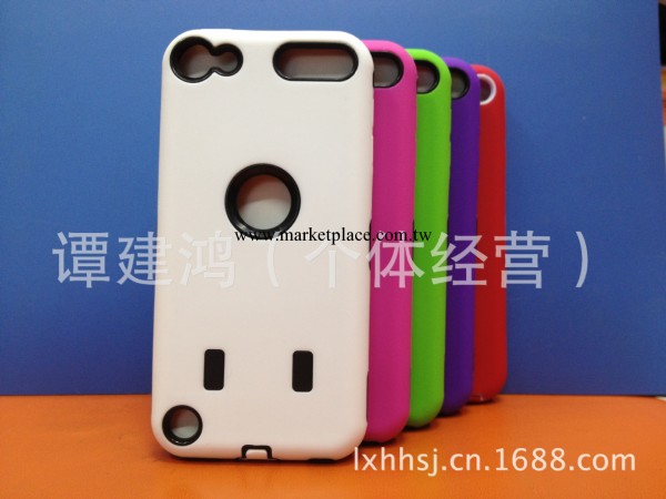 廠傢直銷 ipod Touch5  蘋果 平面機器人 矽膠+PC  二合一 三合一工廠,批發,進口,代購