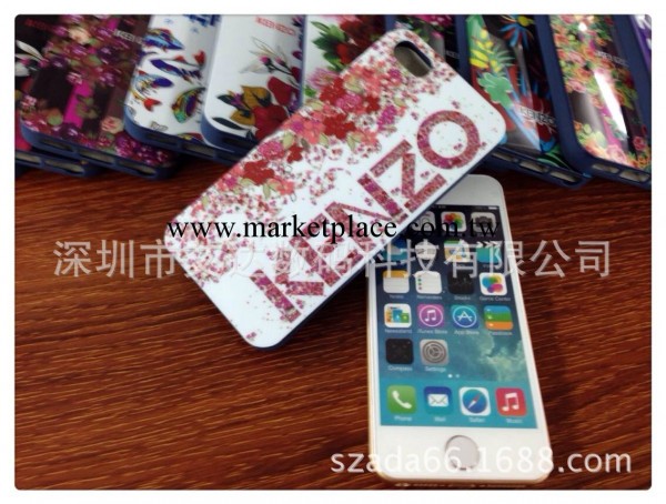 KENZO凡賽花朵iphone5S IMD/IML 手機套潮流蘋果iphone4手機殼批發・進口・工廠・代買・代購