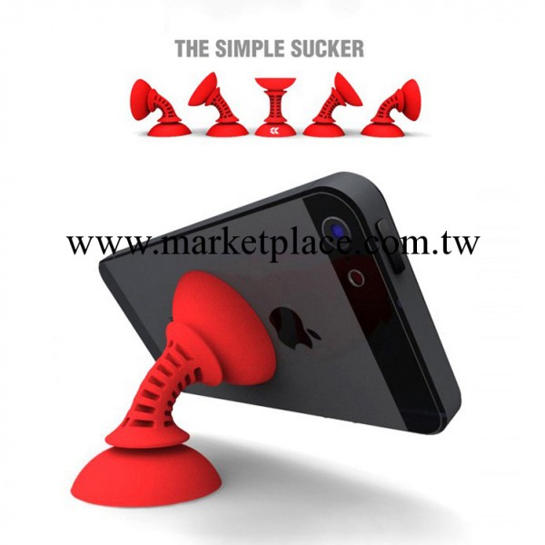 iphone手機支架 蘋果HTC三星手機支架 雙面吸盤可調節視頻手機座工廠,批發,進口,代購