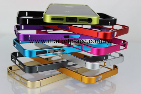 iphone5s金屬邊框廠傢 蘋果5代免螺絲超薄保護殼套 土豪金邊框工廠,批發,進口,代購