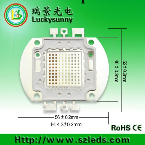 100W 全彩 大功率LED工廠,批發,進口,代購