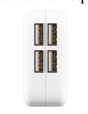 供應蘋果IPHONE5G/4GIPAD1/2 平板電腦手機4個USB充電器英規工廠,批發,進口,代購