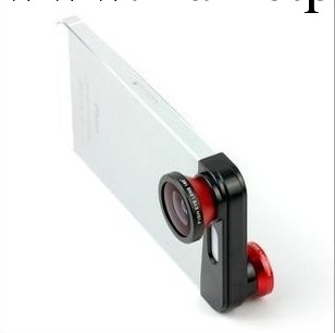 蘋果iphone 5 代專用魚眼 廣角+微距特效鏡頭 手機三合一鏡頭批發・進口・工廠・代買・代購