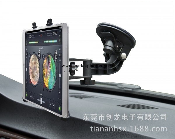 蘋果ipad5車載支架，ipad Air平板電腦支架，車載吸盤頭枕支架工廠,批發,進口,代購