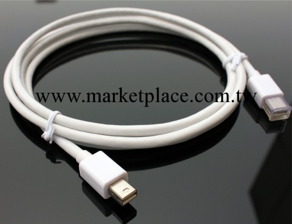 蘋果Mini DisplayPort to MiniDP轉Mini DP公對公數據線1.8m工廠,批發,進口,代購