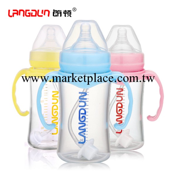 防爆玻璃奶瓶 寬口徑玻璃防脹氣自動嬰兒奶瓶 新生兒用品批發・進口・工廠・代買・代購