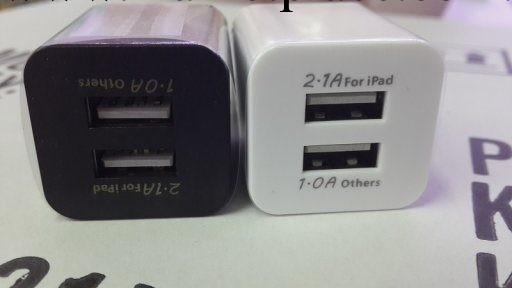 雙USB充電器 雙usb頭充 2.1A充 蘋果充 雙USB智能手機充電頭批發・進口・工廠・代買・代購