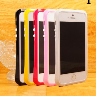 iphone5手機殼 蘋果5小蠻腰邊框手機殼 鋼琴烤漆 塑料邊框外殼工廠,批發,進口,代購