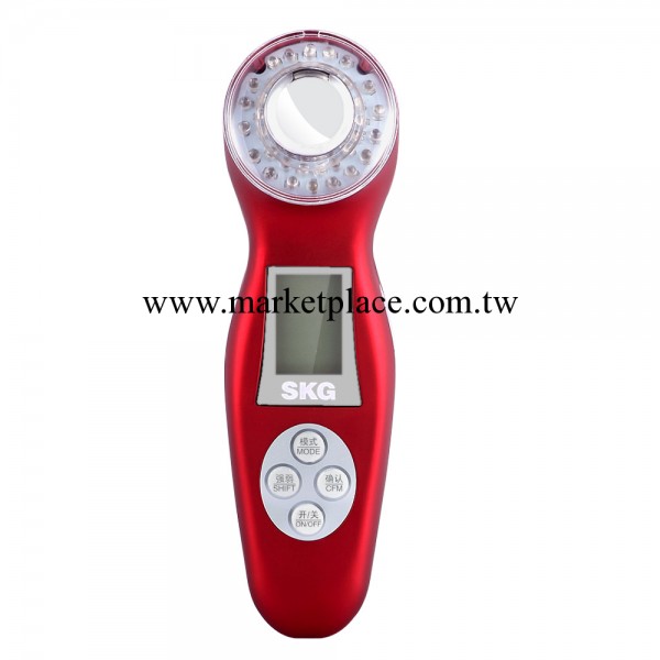 【快消匯】SKG MR3104彩光超音波去皺傢用美容機潔臉機全國聯保工廠,批發,進口,代購