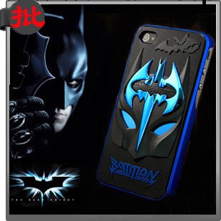 蝙蝠俠蘋果5s手機殼 iphone5s手機殼 iphone4/4S手機殼 蘋果5外殼工廠,批發,進口,代購