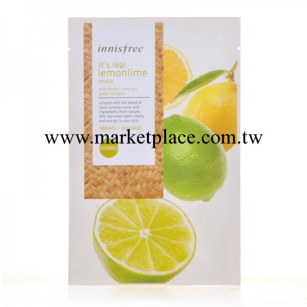韓國 正品 Innisfree 悅詩風吟 檸檬面膜貼 提亮美白 if027006工廠,批發,進口,代購