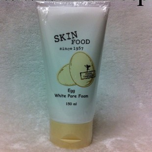 韓國化妝品批發/一件代發 Skin Food/思親膚 白雞蛋美白洗面奶工廠,批發,進口,代購