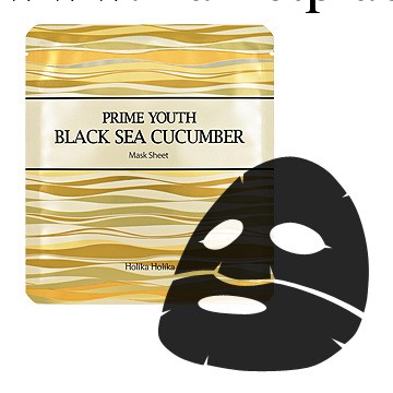 韓國holika holika  黑海參精華極致抗皺美白保濕面膜工廠,批發,進口,代購