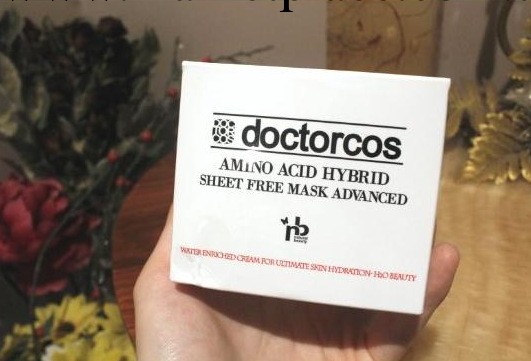 正品韓國爆水神器 Doctorcos 氨基酸核糖美白面膜 白色工廠,批發,進口,代購