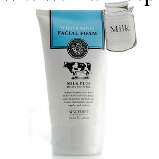 ㊣scentio Q10牛奶美白潔面乳100ML 泰國Beauty Buffet工廠,批發,進口,代購