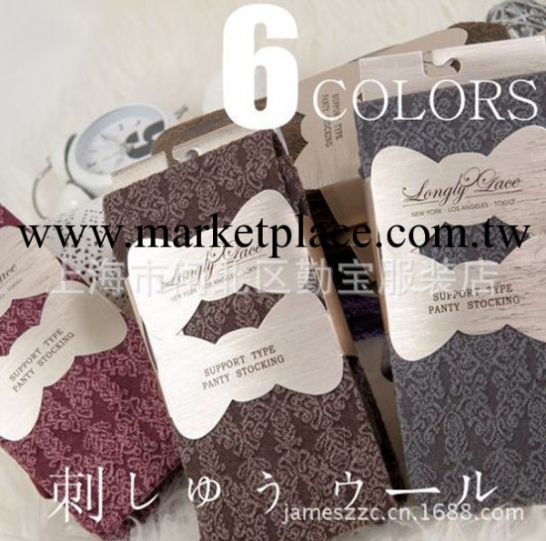 日本原單のLONGLY LACE 復古宮廷花羊毛連褲襪工廠,批發,進口,代購