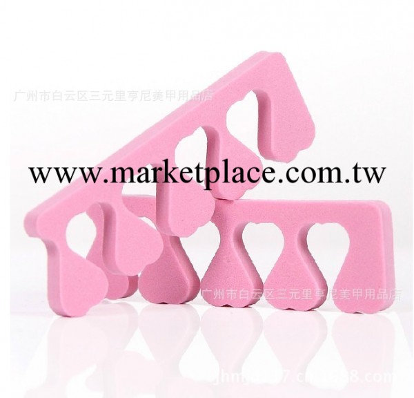 美甲工具用品批發 手指分指棉 分指器 分趾器 粉色 隔指棉工廠,批發,進口,代購