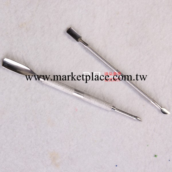 專業美甲工具 雙頭不銹鋼死皮推 鋼推 卸甲刀工廠,批發,進口,代購