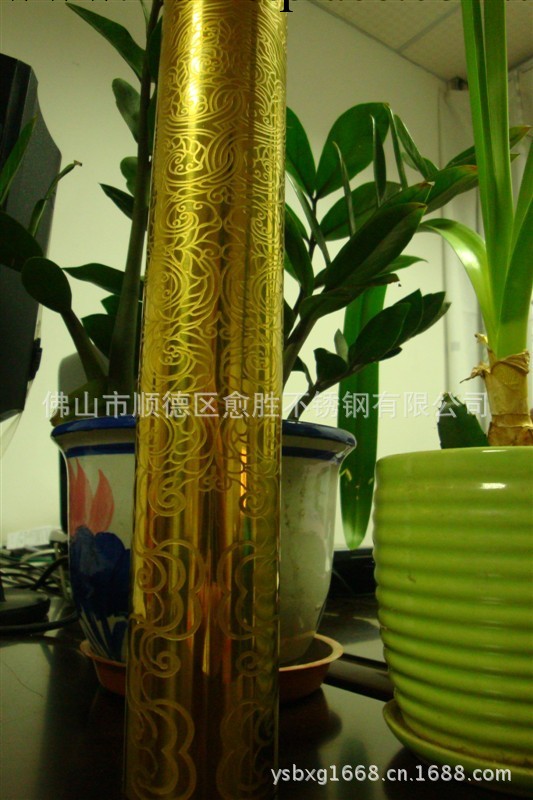 廠傢直銷鈦金色不銹鋼管工廠,批發,進口,代購