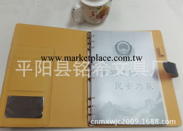 【活頁筆記本定做】定制商務活頁筆記本 高級皮質筆記本16k工廠,批發,進口,代購