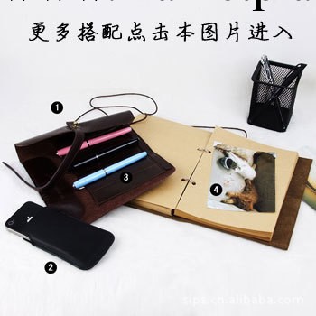 真皮活頁復古創意記事本牛皮日記本文具筆記本子工廠,批發,進口,代購