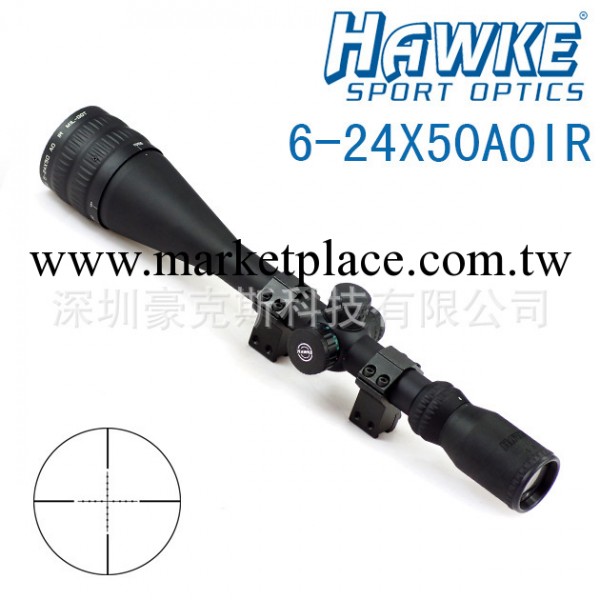 【霍克】HAWKE 6-24X50AOIR玻璃板密點分化工廠,批發,進口,代購