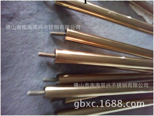 大量生產 裝飾不銹鋼管 電鍍不銹鋼彩色管 玫瑰金不銹鋼管工廠,批發,進口,代購
