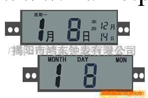 供應LCD-108#電子日歷,時鐘配件, 鐘表配件機芯 萬年歷工廠,批發,進口,代購