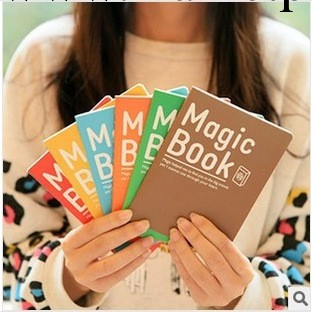 韓國文具 Magic book A6軟抄筆記本 魔法記事本筆記本工廠,批發,進口,代購