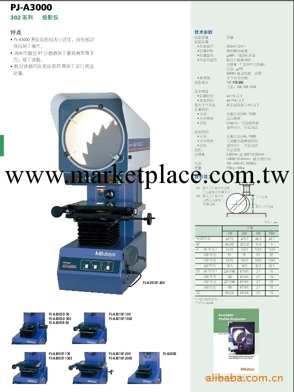 二手三豐投影機工廠,批發,進口,代購