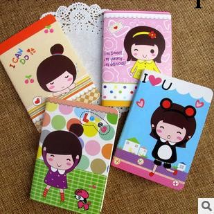 韓國小女孩筆記本 批發卡通韓國筆記本 記事本工廠,批發,進口,代購